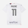 Conjunto (Camiseta+Pantalón Corto) AC Milan Pulisic 11 Segunda Equipación 23-24 - Niño